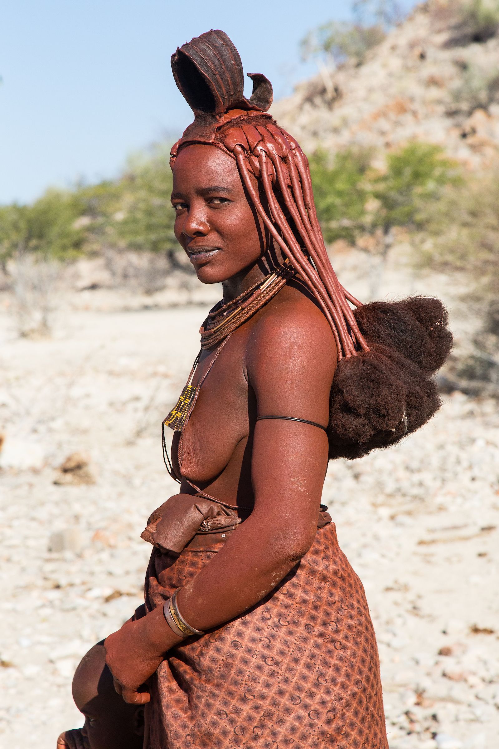 Meet the Himbas, the red ochre people of the desert on our Namibia photography tour