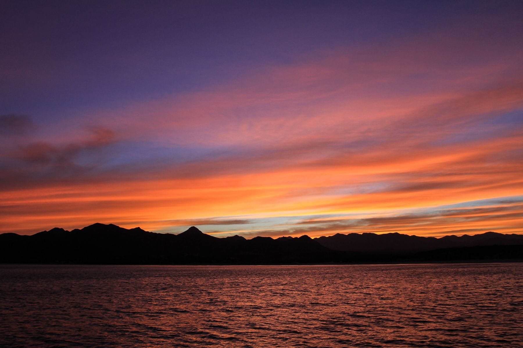Baja California sunset on a photography tour with Mark Beaman