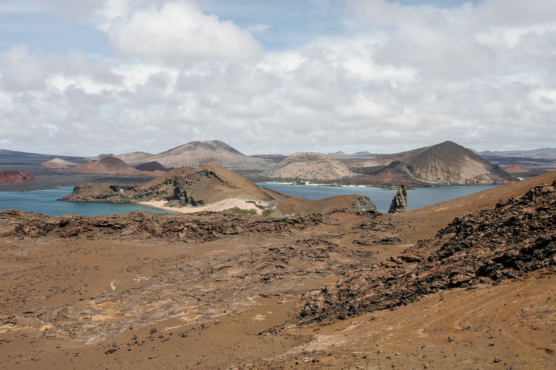 The dramatic volcanic scenery of the Galapagos Islands