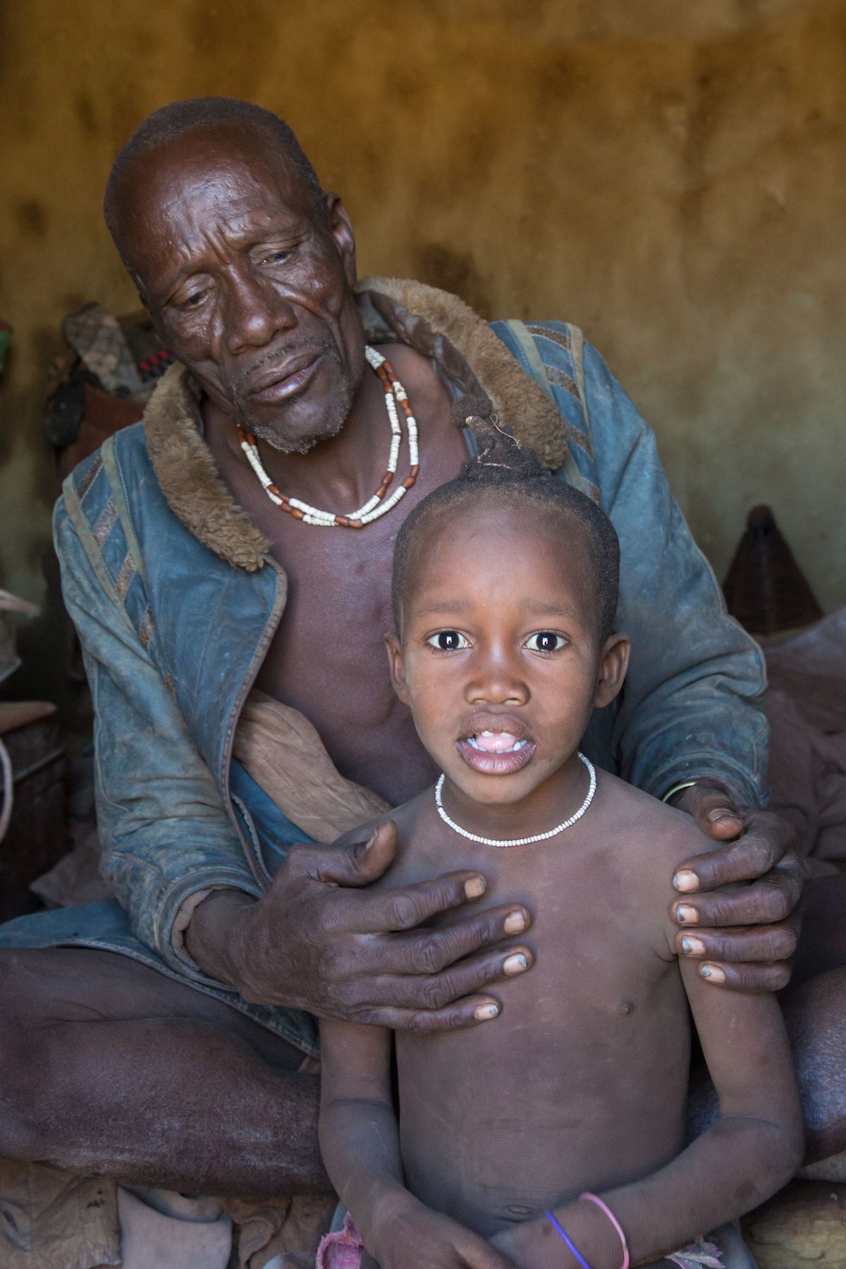 Himba head man in remote Kaokoland on our Namibia photography tour