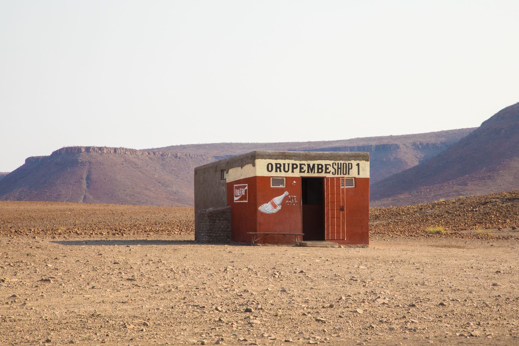 The remote outpost of Orupembe in north-western Namibia