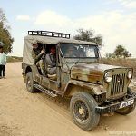 Jeep transport on the Chambal