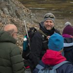 Wild Images expedition leader Arjen Drost guiding guests in Spitsbergen