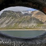 A view of the Little Auk colonies in Spitsbergen on the Wild Images photography tour