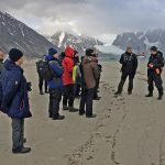 Photography guests on the Wild Images tour of Spitsbergen