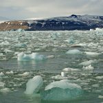 Photographing ice floe in Spitsbergen with Wild Images