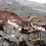Basgo hill fortress in Ladakh, northern India