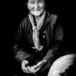 Black and white portrait photography on our Zanskar photography tour