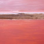 Aerial view of the salt pans at Walvis Bay during our Namibia photography tour