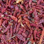 Dried chillies at Harar (image by Mark Beaman)
