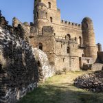 The 17th century castle of Emperor Fasilides at Gondar, one of the greatest buildings in subSaharan Africa at the time (image by Mark Beaman)