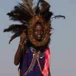 A Maasai man wearing an Isidai on our Kenya photography tour (image by Inger Vandyke)