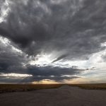 Storm skies at Salvadora in Etosha