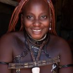 Beautiful Himba smiles in Namibia