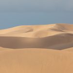 Shadow band on the dunes of Sandwich Harbour