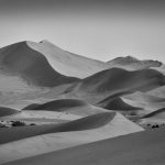 Black and white landscape photography in Namibia with Wild Images