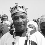 Portrait of King Agassa, the highest figure of 30 million followers of Voodoo in Africa