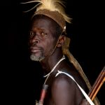 Portrait of Laurent, an Otamari fetish chief on the Wild Images Benin photo tour