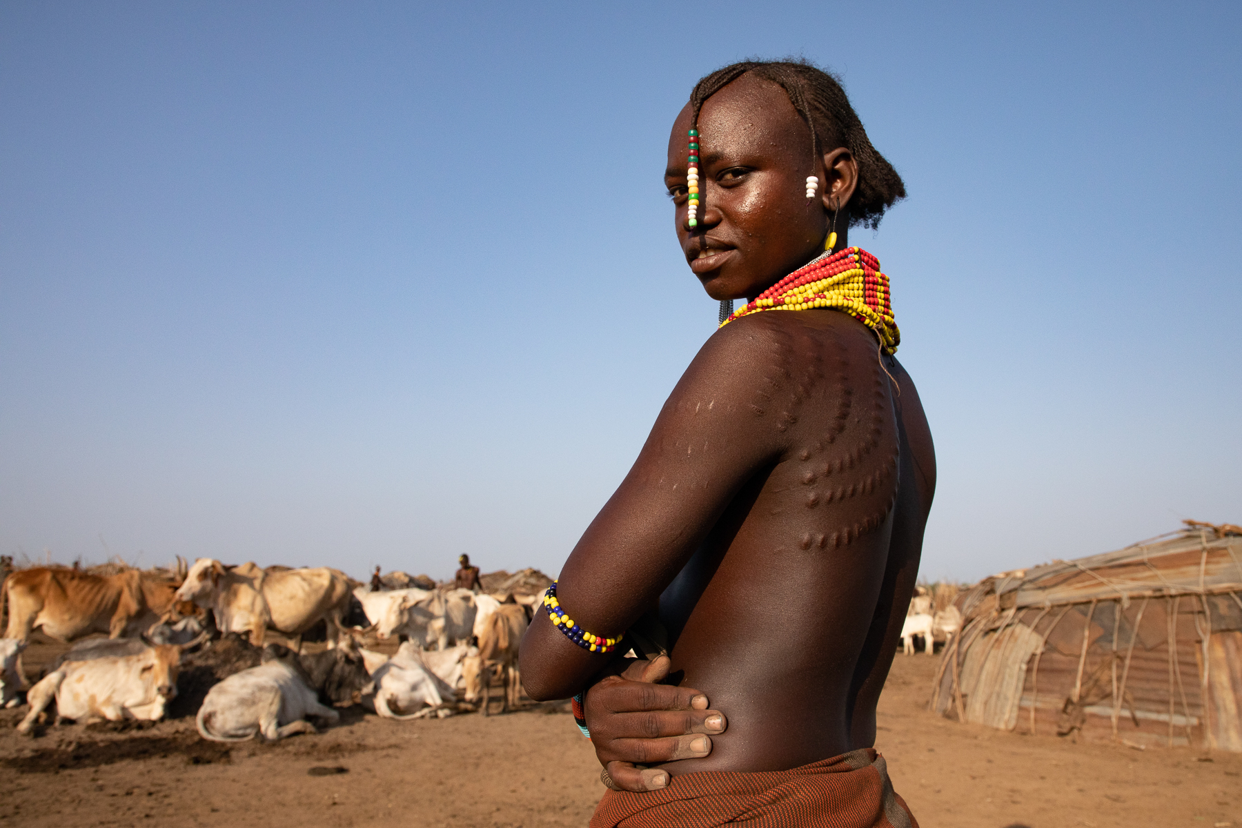 Learn to take the perfect portrait photo on a Lake Turkana photography tour