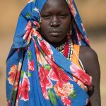 A beautiful Laarim girl on our photo tour in South Sudan