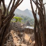 A typical trail between the homes of a Lotuko village, high in the Ileu Mountains of South Sudan