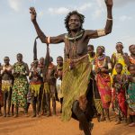 Heart and soul gets poured into the ceremonial dances of the Toposa people