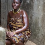 An Akan woman at Grand Bassam on our Ivory Coast photo tour