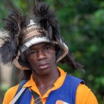A young Balafon dancer on our Ivory Coast photo tour
