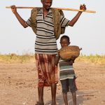 A Gabra man and his son in the Chalbi Desert on our northern Kenya photo tour