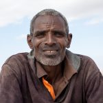 Portrait of a Gabra salt miner in the Chalbi Desert