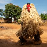 Portrait of a Goly Kpan dancer