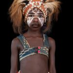 Portrait of a beautiful Guéré girl on our Ivory Coast photo tour