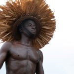 Portrait of an N'Goro Fire Dancer of the Senufo people