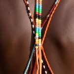 Detail of the jewellery worn by Samburu men