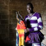 Behind the mask of a Zaouli dancer in Ivory Coast