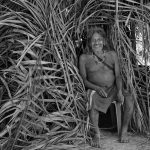 Portrait of Kemperi, the Jaguar Shaman, on our Waorani photography tour
