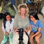 Waorani children are very curious about the photos you take of them on tour