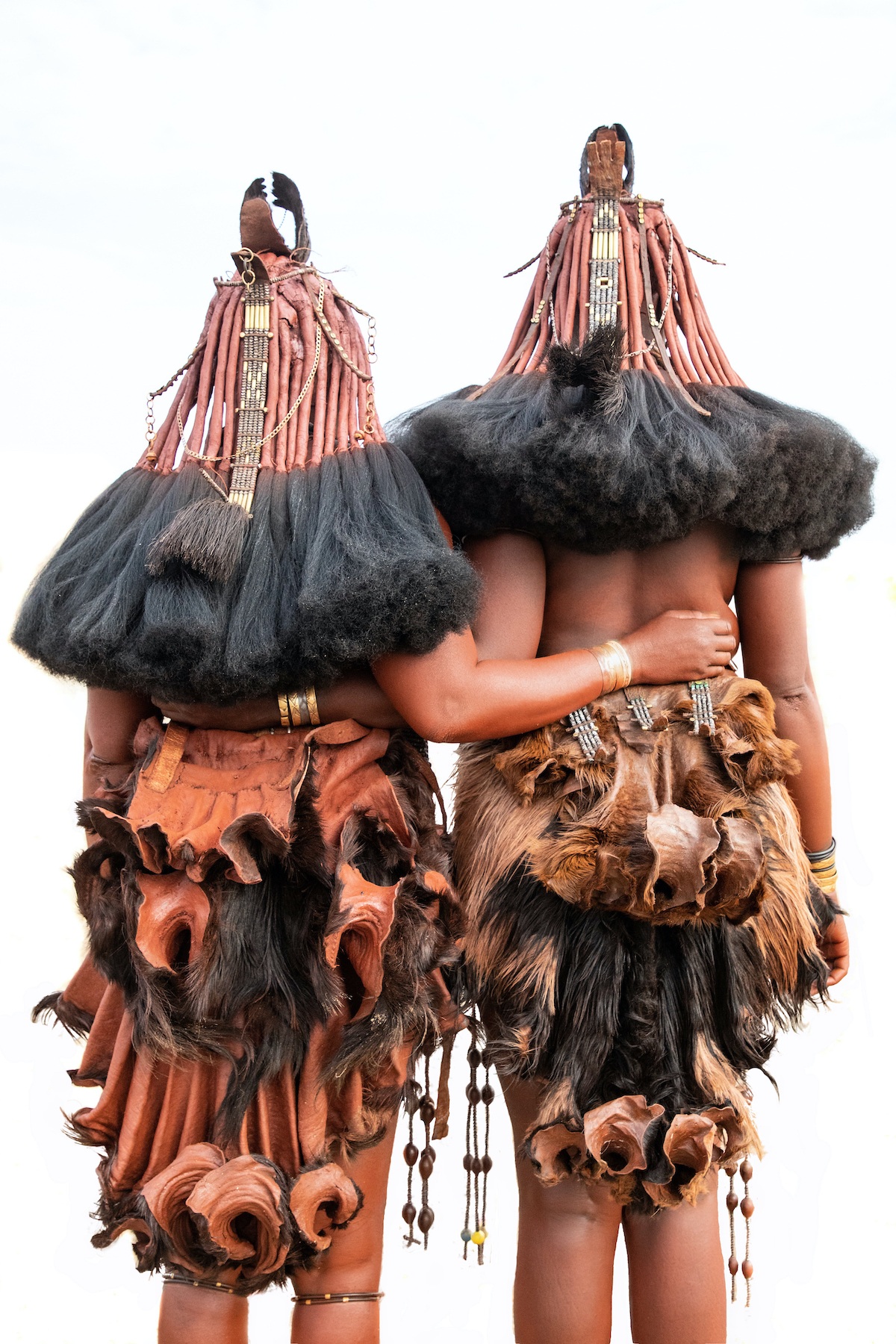 Himba women look as beautiful from behind as they do from the front