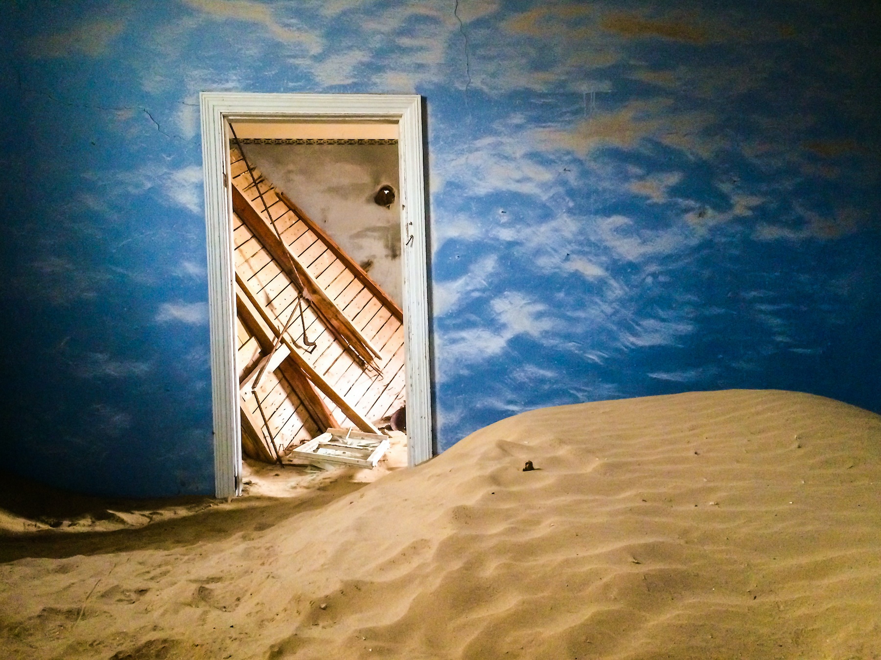 The Cloud Room in Kolmanskop, Namibia