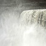 Mighty Dettifoss in cold blue light (image by Mike Watson)