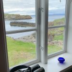 Room with a view, Flatey Hotel (image by Mike Watson)