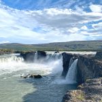We visited Godafoss on a sunny day this time (image by Mike Watson)