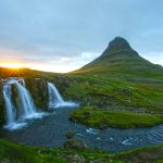 (Almost) midnight sunset at one of Iceland’s iconic landscape locations, Kirkjufell (image by Mike Watson)