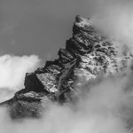 Serrated edge detail of one of the ‘horns’ of Los Cuernos, one of the iconic mountains in the Paine Massif, Torres del Paine National Park (image by Virginia Wilde)