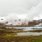 Geothermal energy plant at Lake Myvatn – Icelanders don’t rely as much on gas and electricity for power as some! (image by Mike Watson)