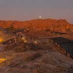 Darkness falls at Isalo Rock Lodge (image by Mike Watson)