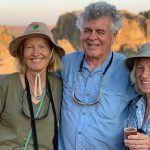 Ronnie having fun at Isalo Rock Lodge, there is time to relax on this tour! (image by Mike Watson)