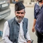 Friendly locals on the streets of Kargil (image by Julie-Anne Davies)