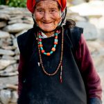 The warm smile of an elderly lady at Anmu village (image by Julie-Anne Davies)