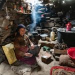 Padma Tsolmo invited us inside her stone home to see how she lives firsthand and it was fascinating (image by Julie-Anne Davies)